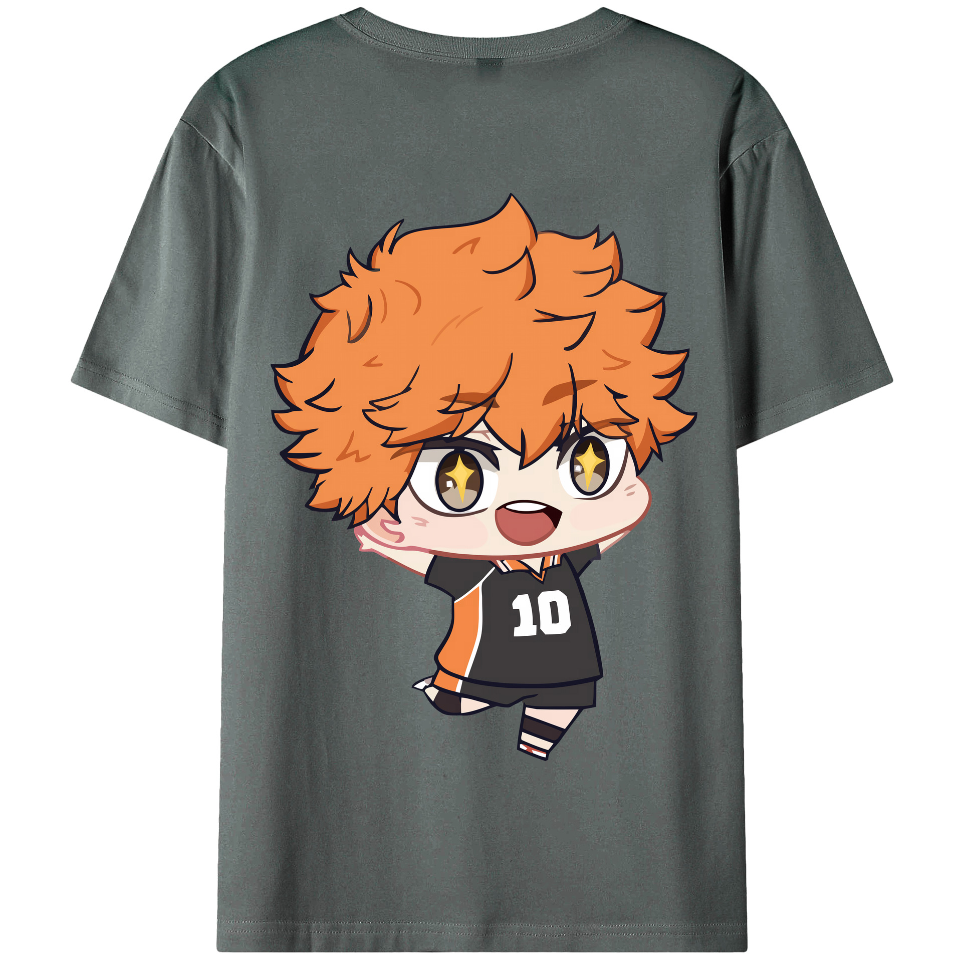 （画像用） ハイキュー!! Haikyu!! 綿100％半袖Tシャツ（背面プリント）